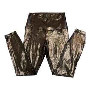 Lululemon Align High-Rise 25" Shine Radiate Foil Print French Press size 4